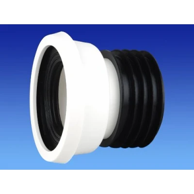 Image of OSMA WC004 Easy Fit Pan Connector Straight 4&quot; (Standard Four Inch Toilet Outlet) Loo, Bog, Cistern, WC