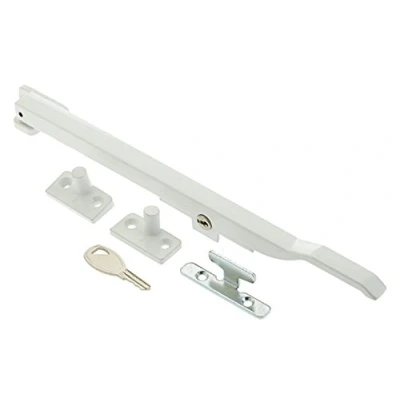 Image of Chivrose Ltd Modern Contemporary Design Lockable Casement Window Stay 10&quot; 250mm (White)