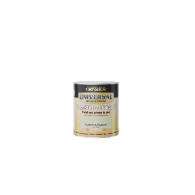 Image of Rust Oleum Universal Paint Satin Cotswold Green 750ml