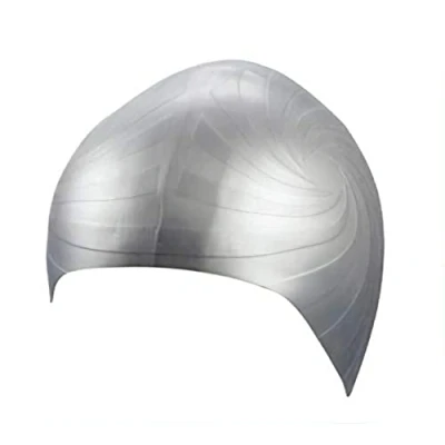 Image of Beco Racer Silicone Hood Unisex Cap Silber/Grau, One Size