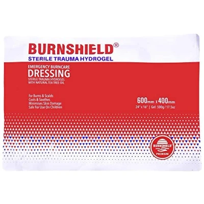 Image of St John Ambulance Supplies Burnshield Hyrdogel Burns Dressing 60 x 40cm