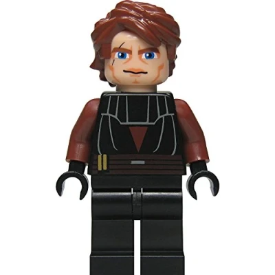 Image of LEGO Star Wars Anakin Skywalker Figure (Game 7957) with Lightsword