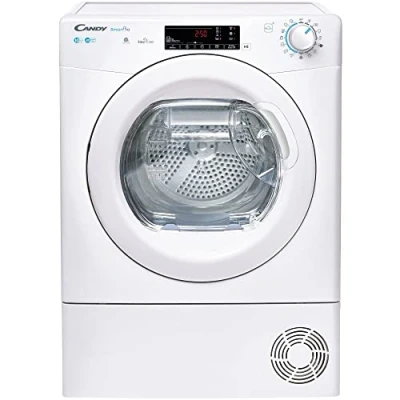 Image of Candy CSOEC10TE 10kg Condenser Tumble Dryer, Sensor Dry, EasyCase, WiFi, White/White Door
