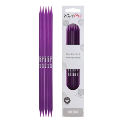 Image of Knit Pro 20 cm x 5 mm Double Pointed Needles, Multi Colour