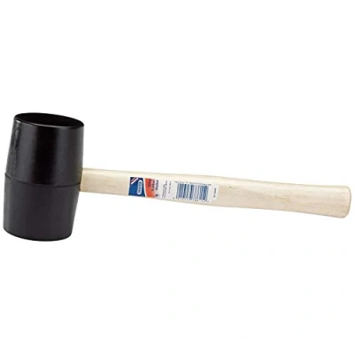 Image of Draper Hardwood Shaft Rubber Mallet, 800g/32oz