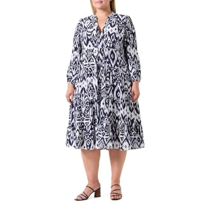 Image of ONLY Women&#039;s Onlmilana 7/8 Dress WVN Noos midi, Blue, S