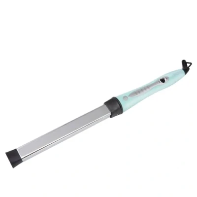 Image of CHOPSTICK STYLER Mischief, Professional Curling Wand, 5 Variable Temperatures, 18x25x180mm Extra Thick Long Length Rectangular Titanium Barrel Lasting Voluminous, Big, Bouncy, Beach Curls