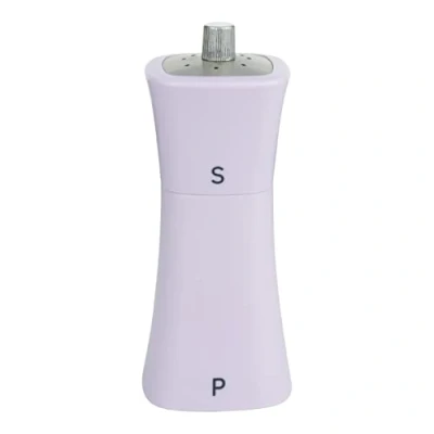 Image of Grunwerg SP 9174PU 2 in 1 Salt Shaker and Pepper Mill, Plastic, Lavender