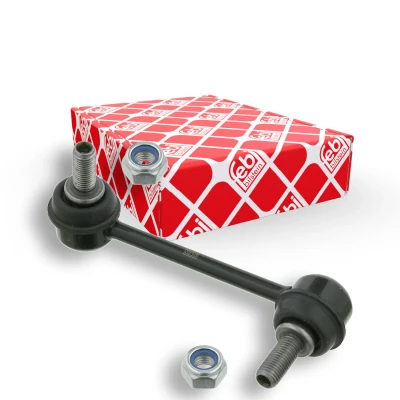 Image of 52325S84A01 Anti roll bar link FEBI BILSTEIN 24945 Rear Axle Left 115mm M10 x 1,25 BMTS Turbo NEW with nuts Steel HONDA: Accord 6 Limousine,