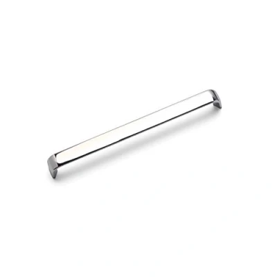 Image of FITTINGSCO Camden D Cabinet Furniture Handles, Various Finishes &amp; Hole Centres (192mm Centres, Chrome)