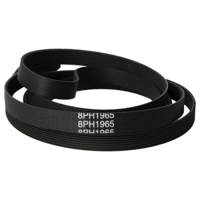 Image of vhbw Drive Belt Replacement for 9000 678 691 02 2013B, 8PH1965, 57x0313, 51x5566 Tumble Dryer 196.5 cm, Black