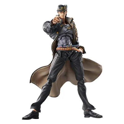 Image of Medicos Entertainment JoJo&#039;s Bizarre Adventure Part 3: Chozo Kado Jotaro Kujo 1.5 Super Action Statue Figure (70441)