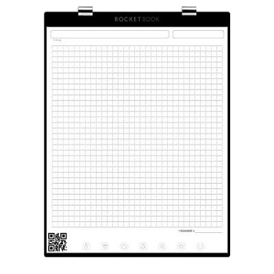 Image of Rocketbook Orbit Executive Page Pack Smart Reusable Legal Pad Lined