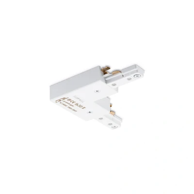 Image of Mainline Mains IP20 Adjustable Right Angled/Straight Connector White JCC