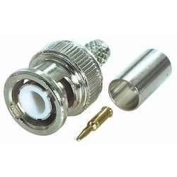 Image of MANAX® BNC Connector Crimp Version for Cable RG 59 U Diameter 6.0 mm Pack of 10