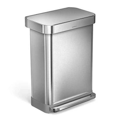 Image of Simplehuman Stainless steel pedal bin