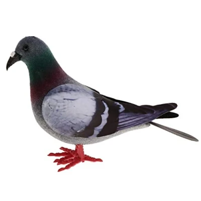 Image of perfk Pigeon Figurine Bird Model Object Animal Photography Tool Educational Toy
