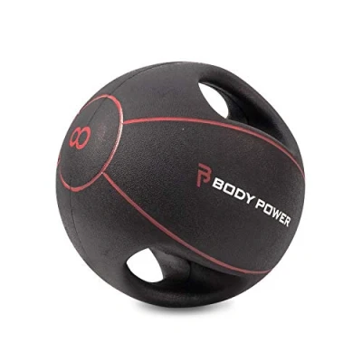 Image of Bodypower 8kg Double Grip Medicine Ball