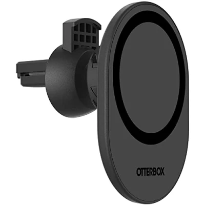 Image of OtterBox Wireless Car Air Vent Mount MagSafe, Strong Magnetic Alignment And Attachment With Easily Adjustable Secure Design, Compatbile IPhone, Black