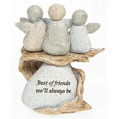 Image of Angel Stone Best Of Friends We&#039;ll Always Be Sentiment Gift