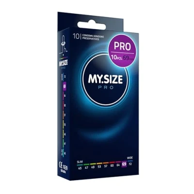 Image of MY.SIZE PRO Condom Size 7, 69 mm, XXL, 10 Condoms Perfect fit and a Suitable for Everybody