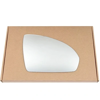 Image of Less4spares Wing Mirror Glass Right Compatible with Smart Fortwo 2007 2014 STICK ON Driver Off Side Convex