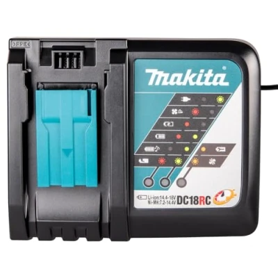 Image of Makita DC18RC Charger 18 Volt 3.3 Ah (German Import), Black