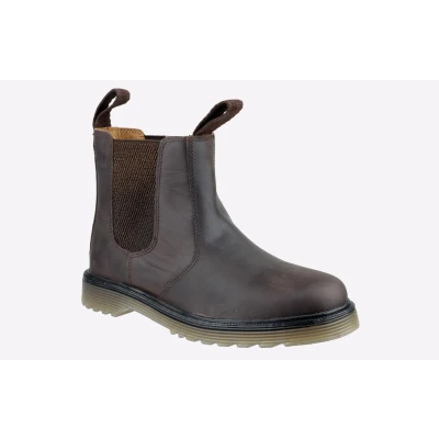 Image of Amblers Safety Chelmsford Mens Brown Size UK 10