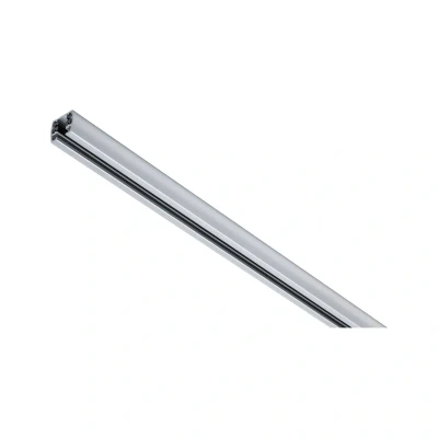 Image of Paulmann URail track, matt chrome, length 150 cm, aluminium