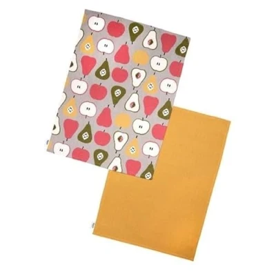 Image of Dexam Orchard Fruit Set of 2 Tea Towels