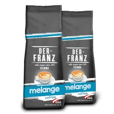 Image of Der Franz Melange Coffee, ground, 2 x 500 g