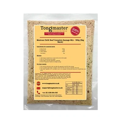 Image of Mexican Chilli Beef Complete Sausage Mix 500g (5kg Batch)