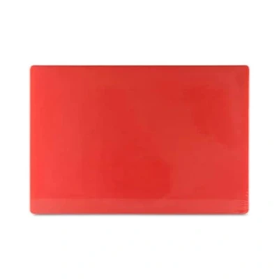 Image of Grunwerg Low Density Plastic Chopping Board, Red, 44 x 30 2.5 cm