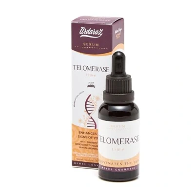 Image of Ardaraz Face Serum for Women and men with Telomerase Hyaluronic Acid. Concentrate Anti Wrinkle Serum, firmer smoother skin. Appropriate sensitive 30 ml