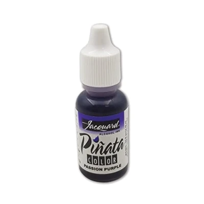 Image of Jacquard Pinata Alcohol Ink Passion Purple Quick Drying and Versatile for Glass Metal Plastic 1/2 Oz