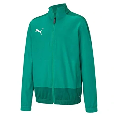 Image of PUMA Kids teamGOAL 23 Training Jacket Jr Trainingsjacke, Pepper Green Power Green, 164