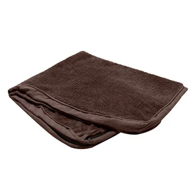 Image of FurHaven Replacement Dog Bed Cover Terry &amp; Suede Mattress, Machine Washable Espresso, Jumbo (X Large)