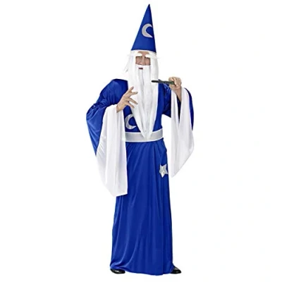 Image of Mens Magician Costume Medium UK 40/42&quot; for TV Cartoon &amp; Film Fancy Dress
