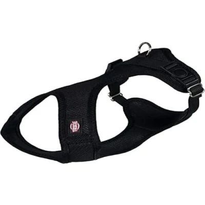 Image of Trixie Comfort Soft Touring Harnesss, 35 60 cm/20 mm, Black