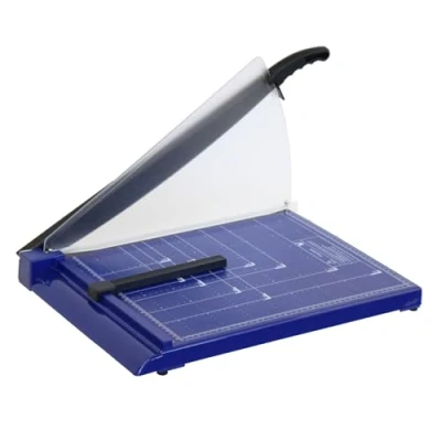 Image of Oypla Professional Grade A3 Guillotine with Safety Guard Blue