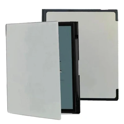 Image of Case for Boox Note Air 4C 2024 E Ink Tablet ePaper Cover Air4 C Smart Slim Hard Back Shell 4 PU Leather with Pen Holder and Auto Sleep/Wake (Grey, 25*19)
