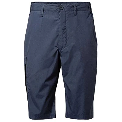 Image of Craghoppers Mens Kiwi Long Hiking Shorts, Black, 34W EU