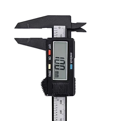 Image of Digital Caliper Measuring Tool Vernier Electronic 0 150mm/0 200mm/0 300mm Inch/Metric Conversion 4 Modes Measure