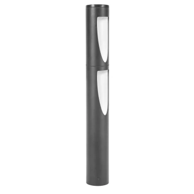 Image of Brit LED Outdoor Bollard Urban grey, Warm White 3000K, IP54