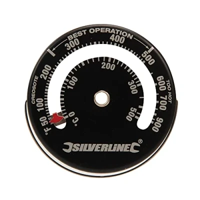 Image of Silverline 735884 Magnetic Stove Thermometer 0 500C / 32 932F