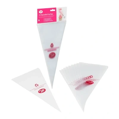 Image of Tala 10 Recycable strong Icing Bags, Super and reuseable, White