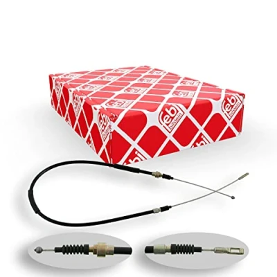 Image of 443609721A Brake Cable FEBI BILSTEIN 02088 Right Rear, Left Rear 1460mm AUDI: 100 C3 Avant