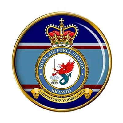 Image of RAF Station Brawdy Pin Badge