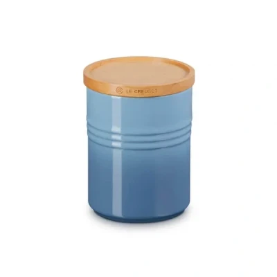 Image of Le Creuset Chambray Stoneware Medium Storage Jar