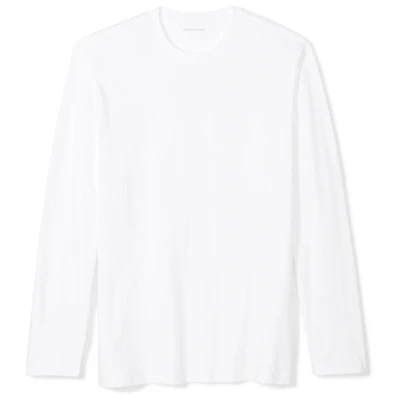 Image of Amazon Essentials Men&#039;s Regular Fit Long Sleeve T Shirt, White, S